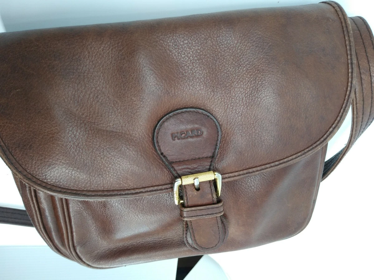 Picard Genuine Leather Shoulder Bag Vintage Leather Shoulder 