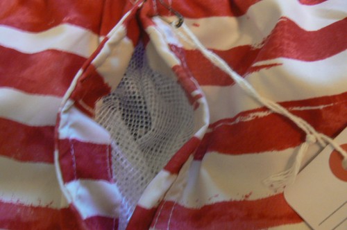 NWT RS Surf Island Inspired Boys sz.7 Swim Shorts, red-white-blue,stars/stripes - Picture 6 of 10