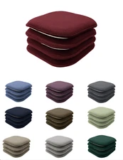 Ultra Comfort Premium Memory Foam Non Slip Chair Pad Cushions - Assorted Colors