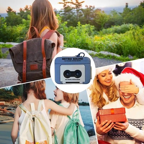 Can Record Music Key Chain Holder Portable Vintage Home Decoration Gift