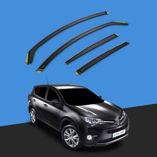 TOYOTA RAV-4 MK4 2013-2019 5 Door SUV Wind Deflectors 4pc Tinted