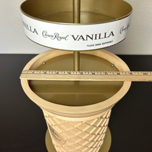 Rare Crown Royal Vanilla Whiskey Ice Cream Cone Store Display For Mini Shots 23” - Picture 21 of 22