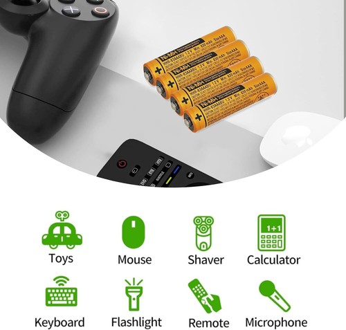 For Panasonic NI-MH AAA Rechargeable 830mah 1.2V Cordless Phones Batteries US - Zdjęcie 7 z 12
