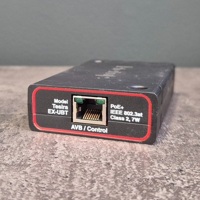 BIAMP Tesira EX-UBT PoE+ AVB USB Audio-Expander Mit Bluetooth