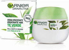 Crema Viso Idratante Opacizzante Skinactive, Ottima per Pelli Miste O Grasse, Ar