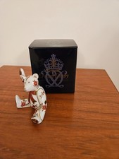 Royal Crown Derby "Alice" Miniature Bear (Original box)