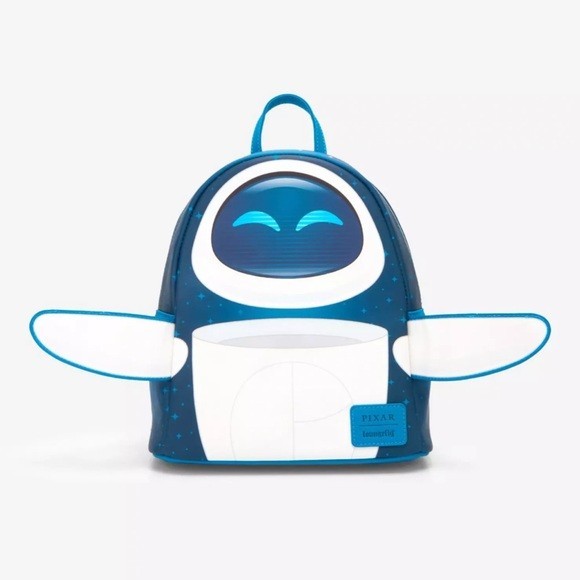 Loungefly Disney Pixar WALL-E EVE Magnetic Hands Mini Backpack Loungefly Disney Pixar WALL-E & Eve Magnetic Hands Mini  main image 2
