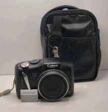 Canon PowerShot SX130 IS DigitaKamera 12,1 MP / 12 x Zoom | Schwarz HD Getestet✅