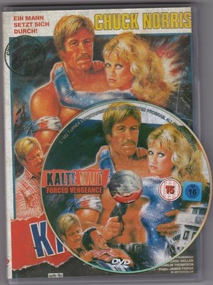 Kalte Wut Forced Vengeance DVD FSK 16 Chuck Norris Wendecover  Neu