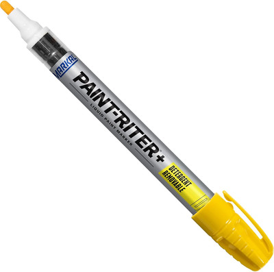 Markal 97011 Pro-Wash Removable Paint Markers Yellow Chisel Tip