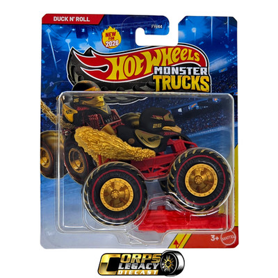 Hot Wheels Monster Trucks Duck N' Roll Redline Treasure Hunt 1:64 2026 NEW