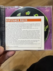 2000 Sega Dreamcast Jet Grind Radio CIB w Reg Card! - EXCELLENT condition