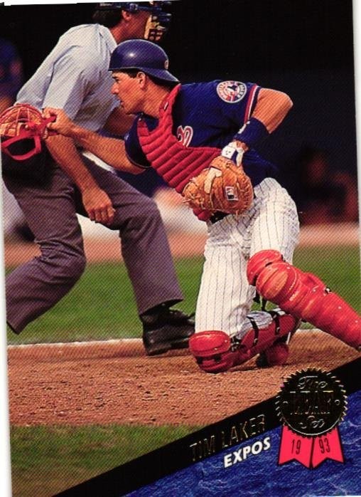 1993 Leaf - Tim Laker #367 (RC)