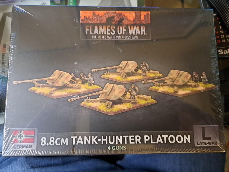 Flames of War 15mm 8.8cm Tank-Hunter Platoon new in box