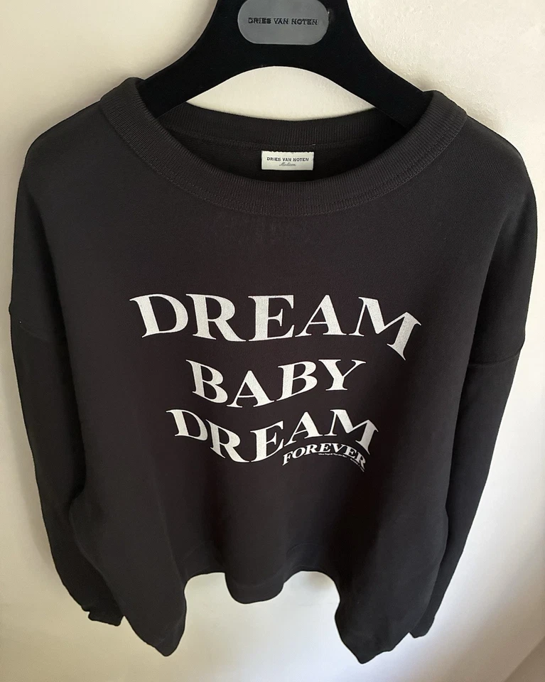 Dries Van Noten AW22 ‘Runway’ Dream Baby Dream Oversized Sweatshirt - Image 4 of 4