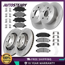 Front And Rear Brake Rotors Pads Kit For Toyota Venza 2009 2010 2011 2012 - 2016