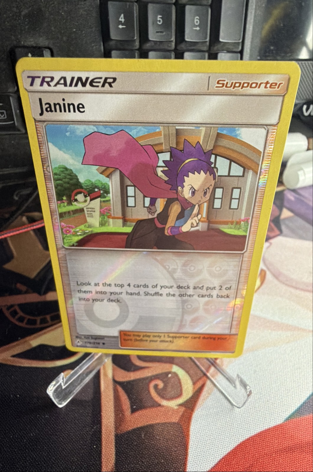 Janine 176/214 Sm-Unbroken Bonds Reverse Holo