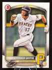 2025 Bowman Konnor Griffin BP-86 Pirates SS Top Prospect Paper Base Card