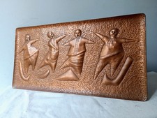 "Festanti" Incisione a sbalzo su rame