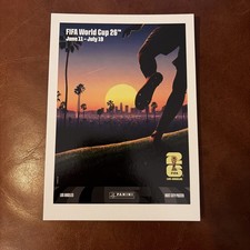 2026 Panini FIFA World Cup OFFICIAL HOST CITY POSTER CARD 5X7 Los Angeles L.A.💥