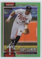 2026 Topps Series 1 Green Rainbow Foil 66/99 Kody Clemens #85