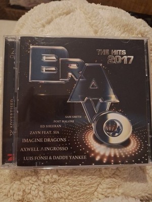 Bravo the Hits 2017 CD Imagine Dragons Luis Fonsi Daddy Yankee Sia Ed Sheeran