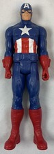 Marvel Captain America Titan Hero Series Hasbro Avengers 30 cm personaggio ac...