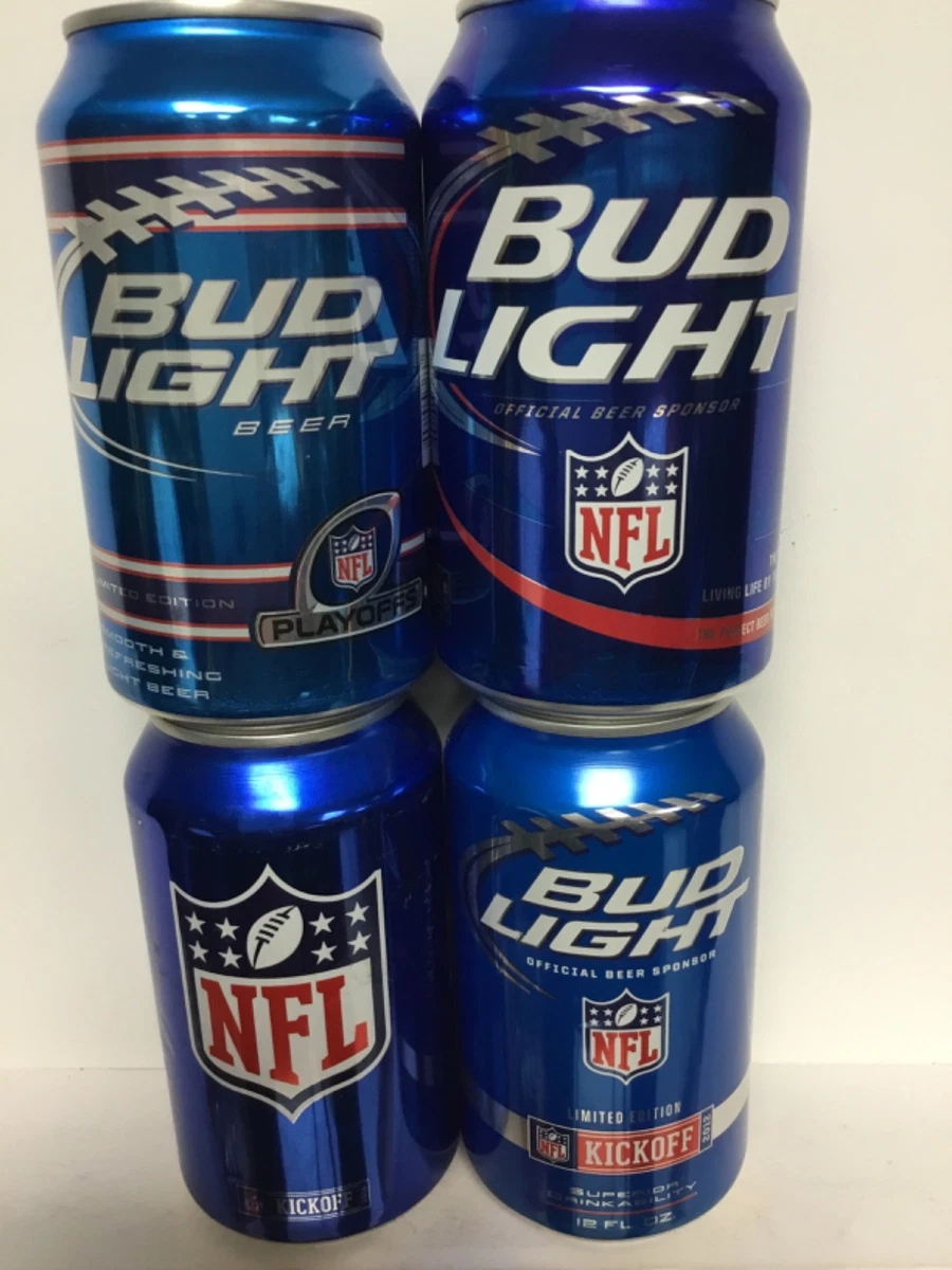 Las mejores ofertas en Bud Light lata de cerveza de la NFL en