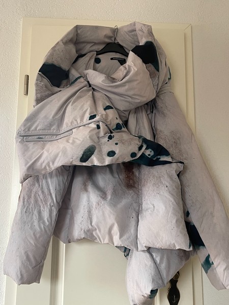 Rundholz Winter Stepp Jacke mit abnehmbaren Aermeln Grösse S 