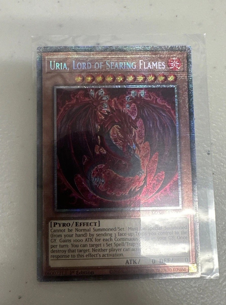 MZMU-EN000 Uria, Lord of Searing Flames Alt Art Starlight Rare
