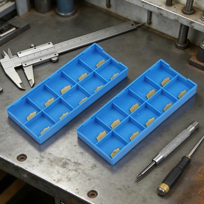 Einfügen 2 Mm Breite Carbid -Einsätze Cemented Carbid GTN-2 Grooving Cut-Off