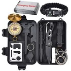 Emergency Survival Kit 13 in 1, Outdoor Survival Gear Tool with Survival Brac...