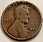 1926-D Lincoln Wheat Cent Denver Circulated Fine BN1092