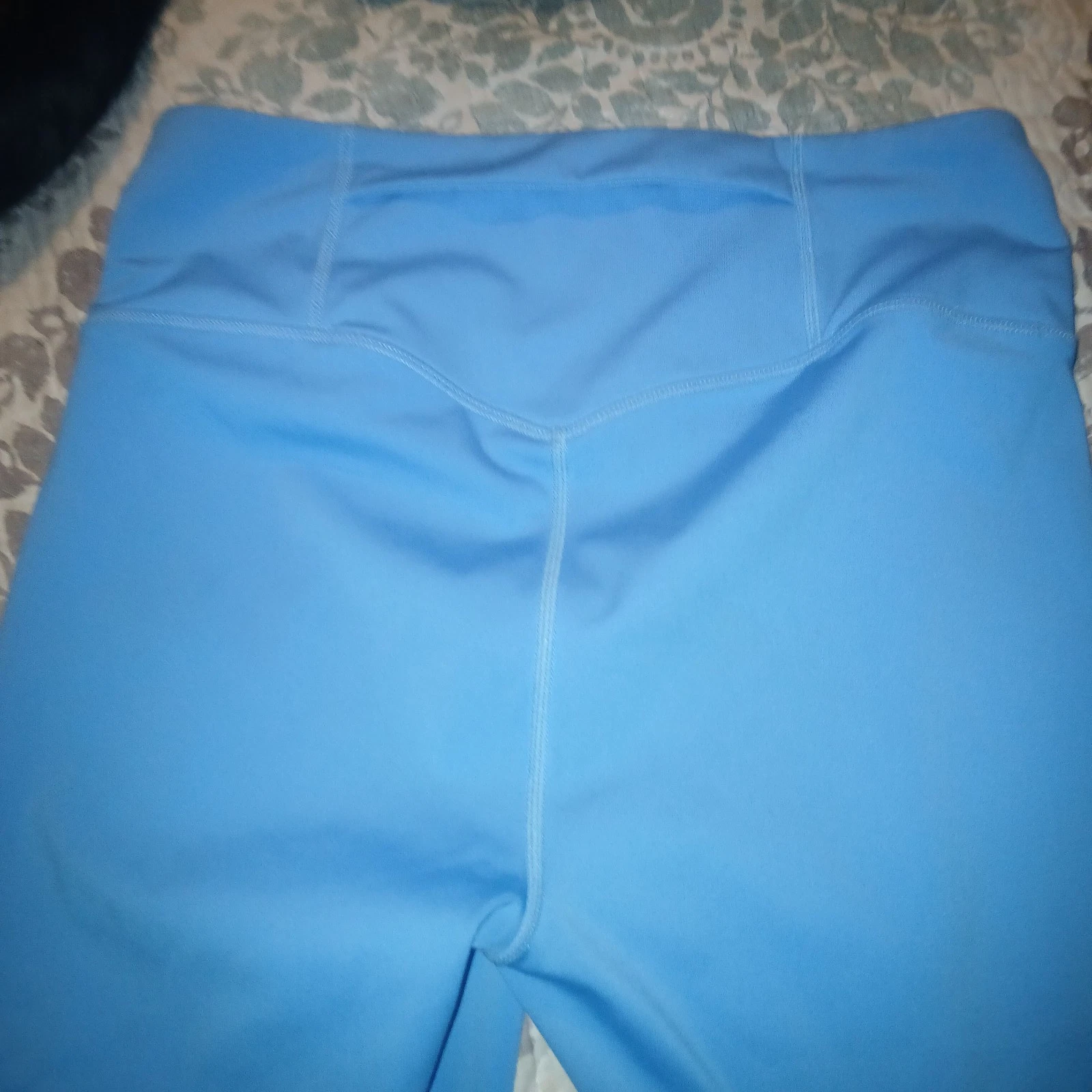 fabletics 7/8 high rise athletic drawstring waistband pocket leggings