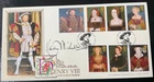 Australian Actor KEITH MICHELL Signed 21.1.1997 The Great Tudor, Henry V111 FDC