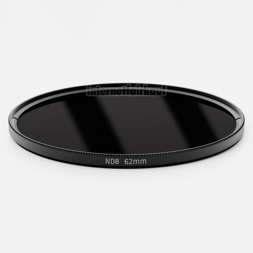 62mm Graufilter ND8 Neutral Density Grau Filter 62 mm - Bild 2 von 4