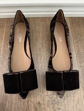 Women s Jet Set Paris Brown Velvet Flats with...