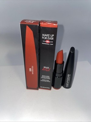 (2)MAKE UP FOR EVER ROUGE ARTIST INTENSE COLOR BEAUTIFYING 320 VIRTUOUS GOJI