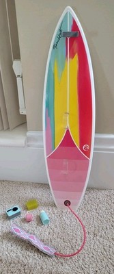 American Girl  Doll Joss GOTY 2020 Surf Board Wax Sun Screen Camera Please Read