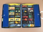 Vintage Matchbox Lesney Car & Truck Lot w/Boxes Diecast W/ 1966 Car Case
