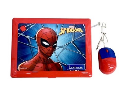 Lexibook Kinder Notebook Spider-Man Lerncomputer Version Englisch - Neu