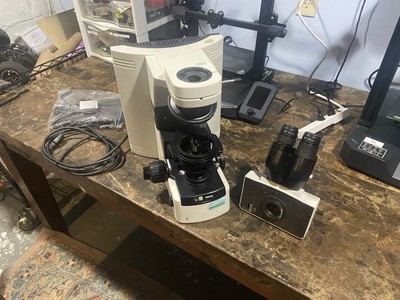 Nikon Eclipse 80i Microscope FOR PARTS OR REPAIR; Sold AS IS.