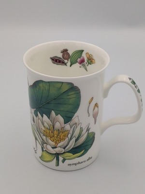Roy Kirkham Botanical Mug Fine Bone China, Made In England Lilac  Waterlily 2004