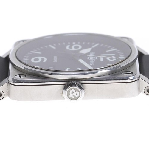 Bell Ross Aviation Date Br03-92 Automatic Stainless Steel Black Dial 42mm Used - Picture 3 of 9