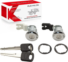 Door Lock Cylinder Set Compatible with Ford E150 E250 E350 Econoline Van F150 F2