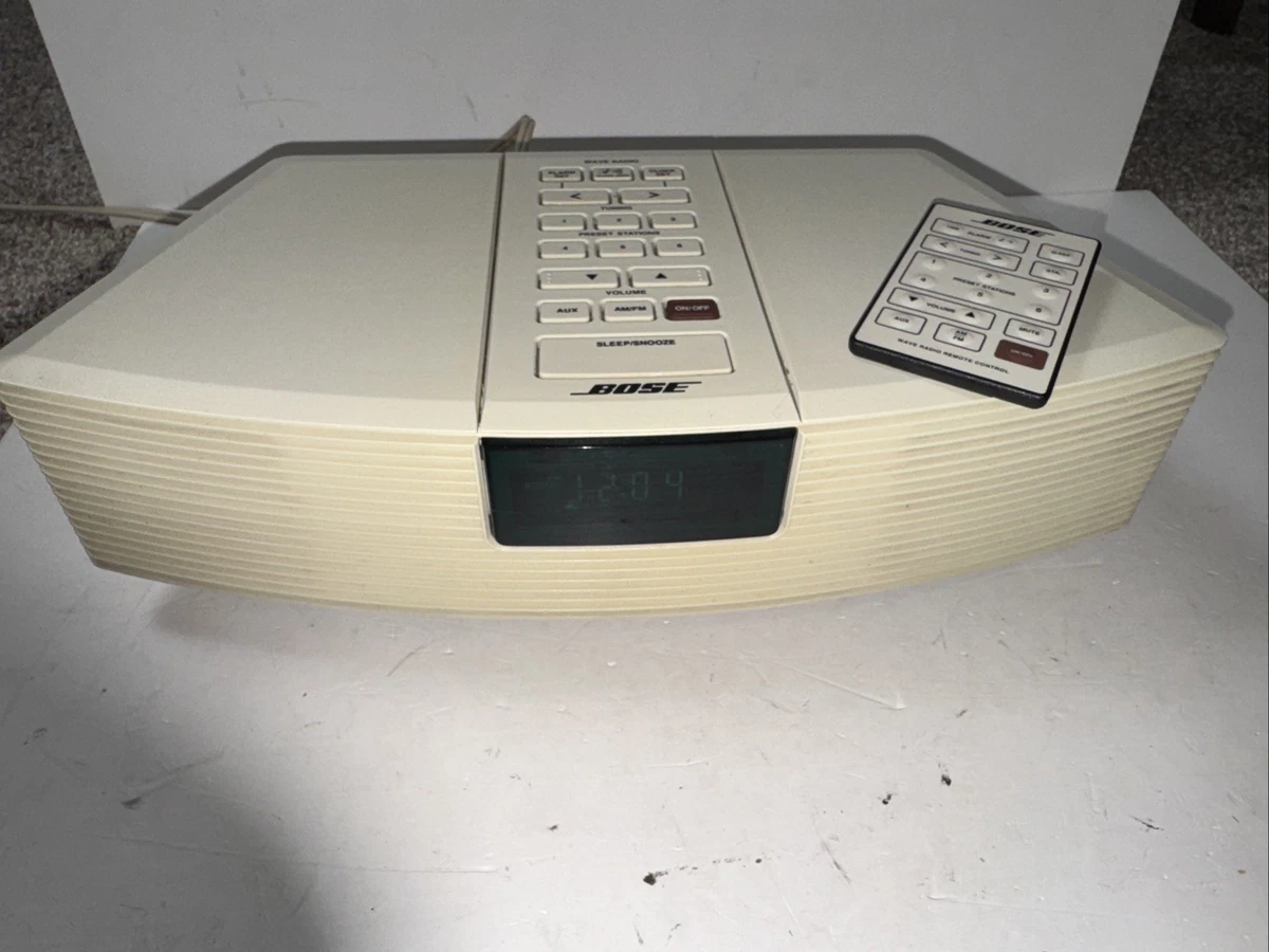 White Bose Wave Radio for sale | eBay