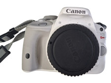 Canon EOS Rebel SL1 18.0MP Digital SLR Camera Body Only - White w/accessories