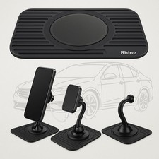 Car Sat Nav Tomtom Garmin Mobile GPS Rubber Dash Board Non Stick Mount Holder...