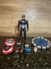 MARVEL LEGENDS WORTHY CAPTAIN AMERICA WALMART EXCLUSIVE WITH EXTRAS!