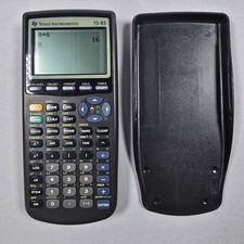 Texas Instruments TI-83 Handheld Graphing Calculator with Cover Tested Works